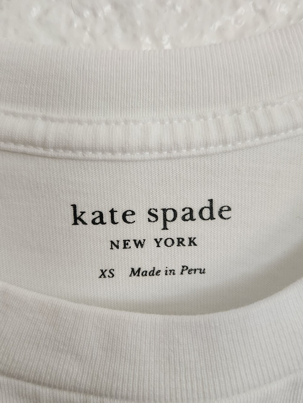 NWOT Kate Spade Shell Tee - Picture 7 of 8